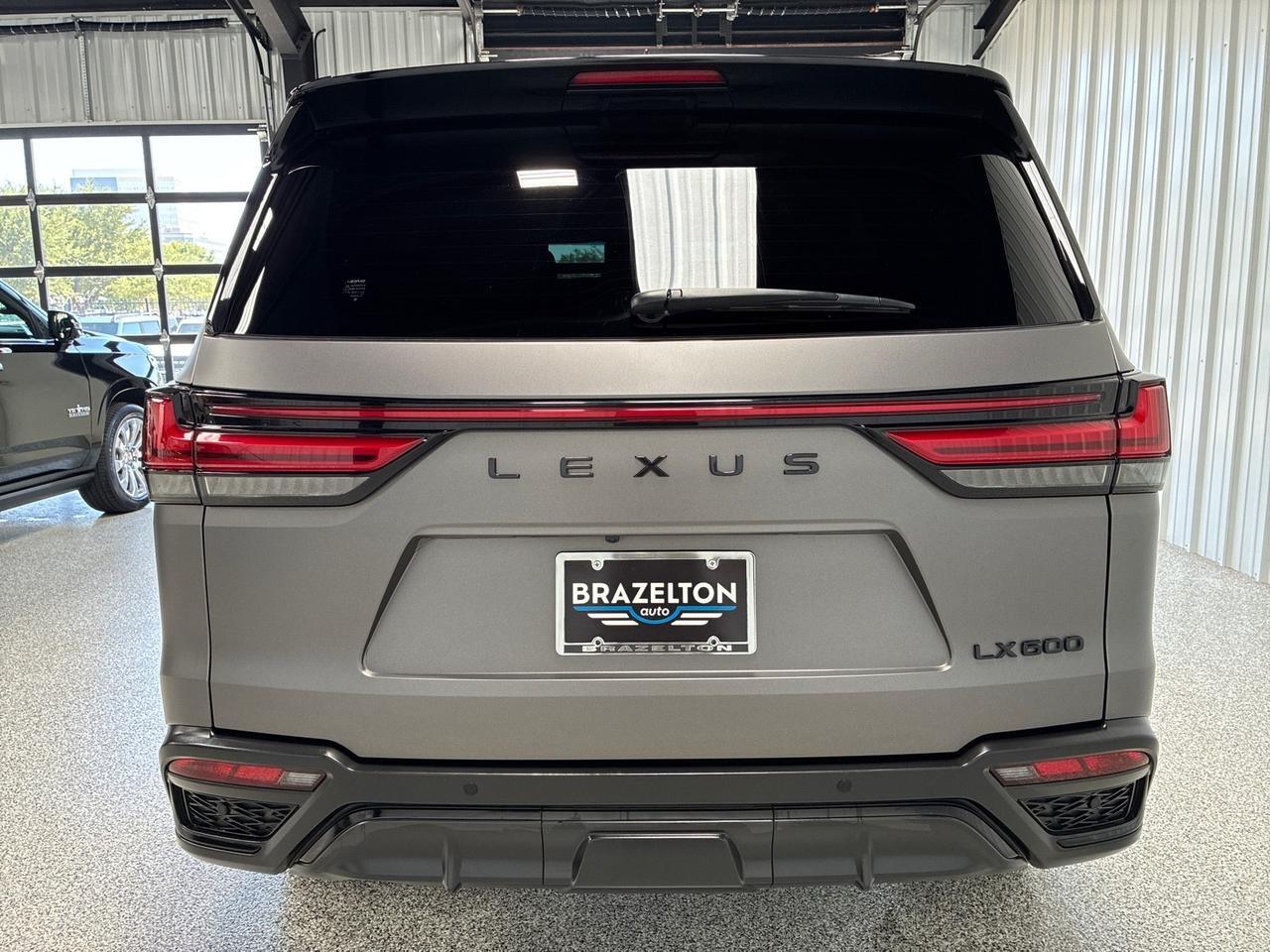 2024 Lexus LX600 F-SPORT, ML 25-Speaker Sound, Acitve Height Control, Vossen Wheels, Baja Design Lights, Full Matte Wrap Houston TX