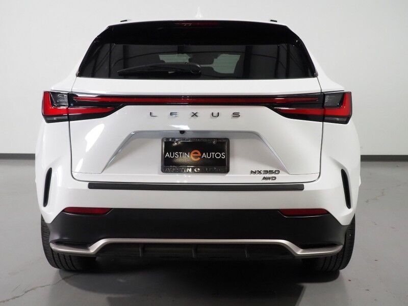 2024 Lexus NX 350 F SPORT Handling AWD *HEADS-UP DISPLAY, ADAPTIVE CRUISE, SAFETY ALERTS, BACKUP-CAMERA, COLOR TOUCHSCREEN, MOONROOF, HEATED SEATS, POWER LIFTGATE, 20 INCH WHEELS, WIRELESS CHARGING, ANDROID & APPLE Round Rock TX