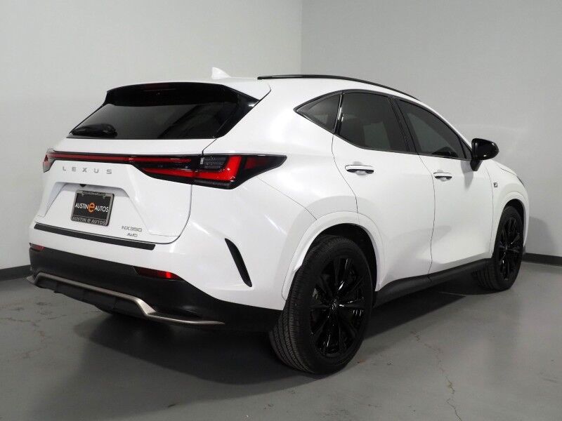 2024 Lexus NX 350 F SPORT Handling AWD *HEADS-UP DISPLAY, ADAPTIVE CRUISE, SAFETY ALERTS, BACKUP-CAMERA, COLOR TOUCHSCREEN, MOONROOF, HEATED SEATS, POWER LIFTGATE, 20 INCH WHEELS, WIRELESS CHARGING, ANDROID & APPLE Round Rock TX