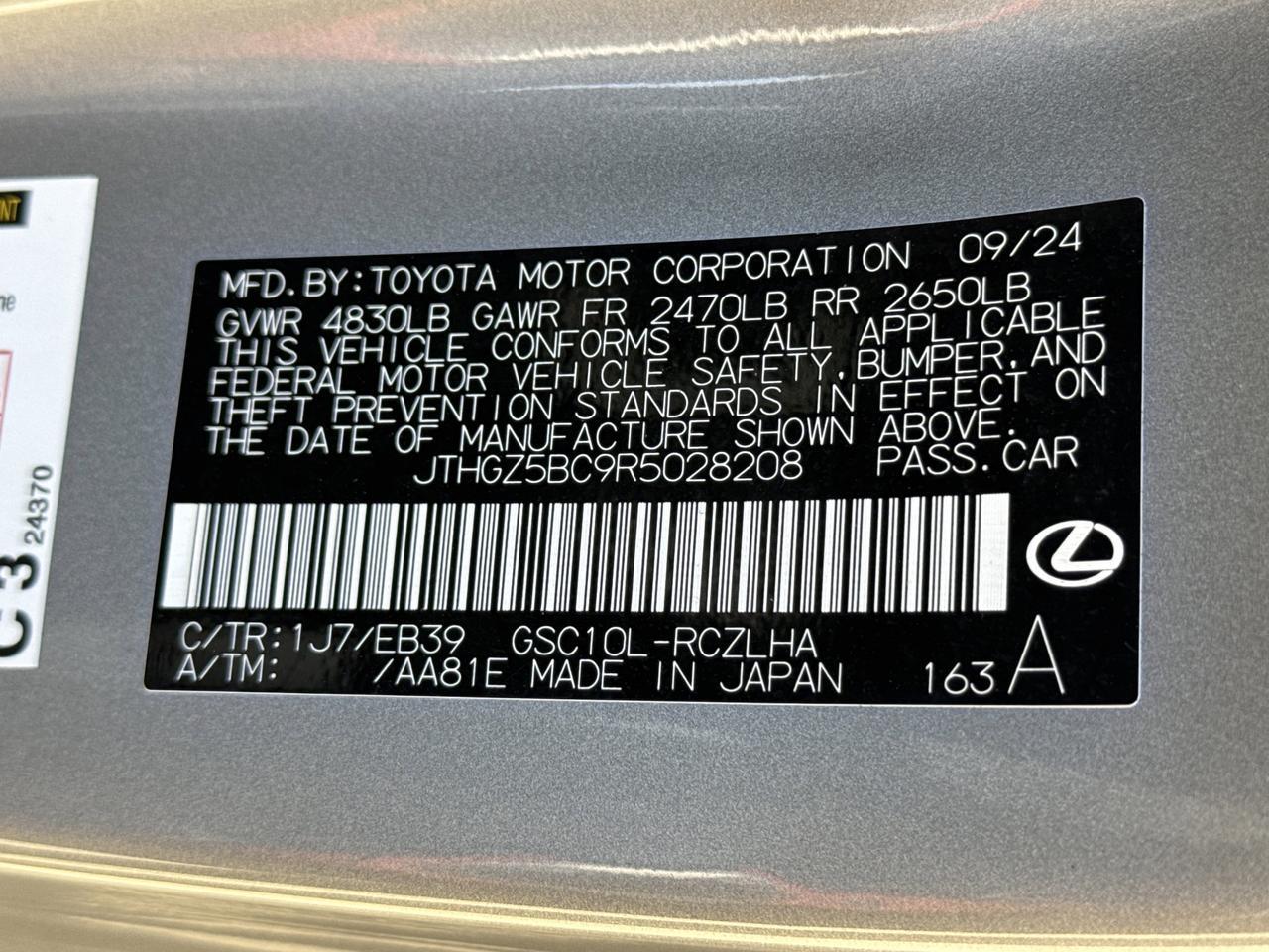 2024 Lexus RC 350 F SPORT San Antonio TX