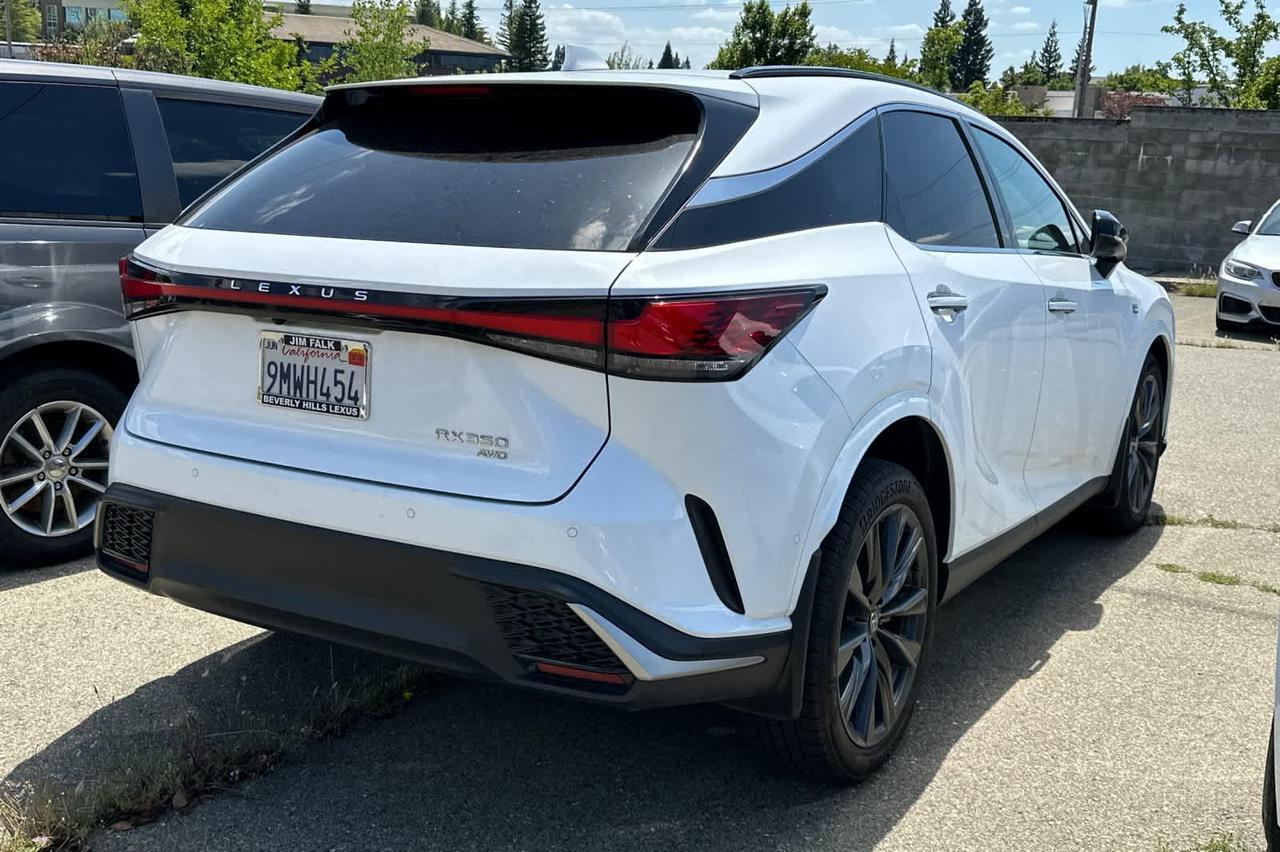 2024 Lexus RX 350 F SPORT Handling
