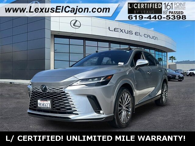 2024 Lexus RX 350h Luxury San Diego County CA