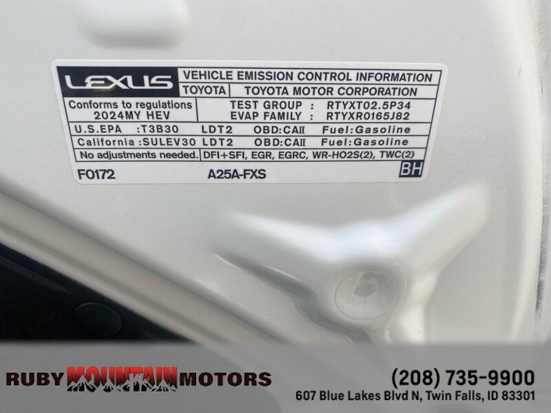 2024 Lexus RX 350h Premium Twin Falls ID