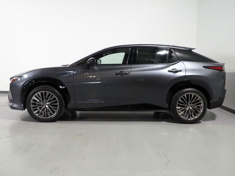 2024 Lexus RZ 300e Luxury *HEADS-UP DISPLAY, NAVIGATION, ADAPTIVE CRUISE, SAFETY ALERTS, 360 CAMERAS, 14 INCH DISPLAY, DYNAMIC SKY PANO GLASS ROOF, ULTRASUEDE, CLIMATE SEATS, HEATED STEERING, MARK LEVINSON, WIRELESS CHARGING, ANDROID & APPLE Round Rock TX