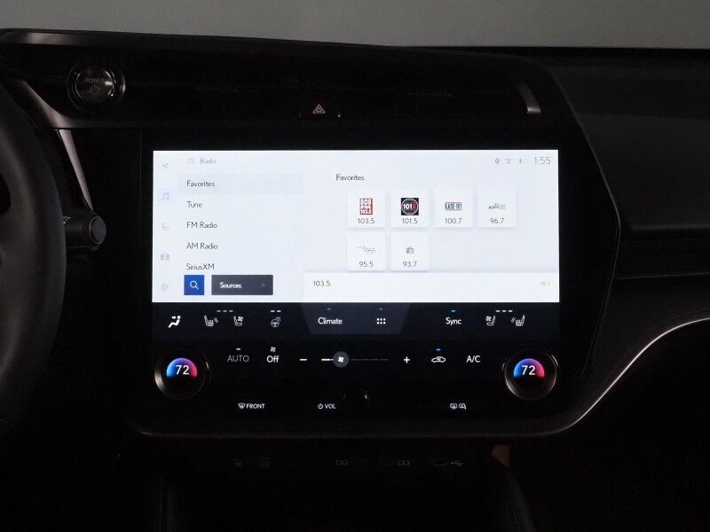 2024 Lexus RZ 450e Luxury AWD *HEADS-UP DISPLAY, NAVIGATION, ADAPTIVE CRUISE, SAFETY ALERTS, 360 VIEW CAMERAS, 14 INCH DISPLAY, DYNAMIC SKY PANO ROOF, ULTRASUEDE, CLIMATE SEATS, INTUITIVE PARK ASSIST, MARK LEVINSON, WIRELESS CHARGING Round Rock TX