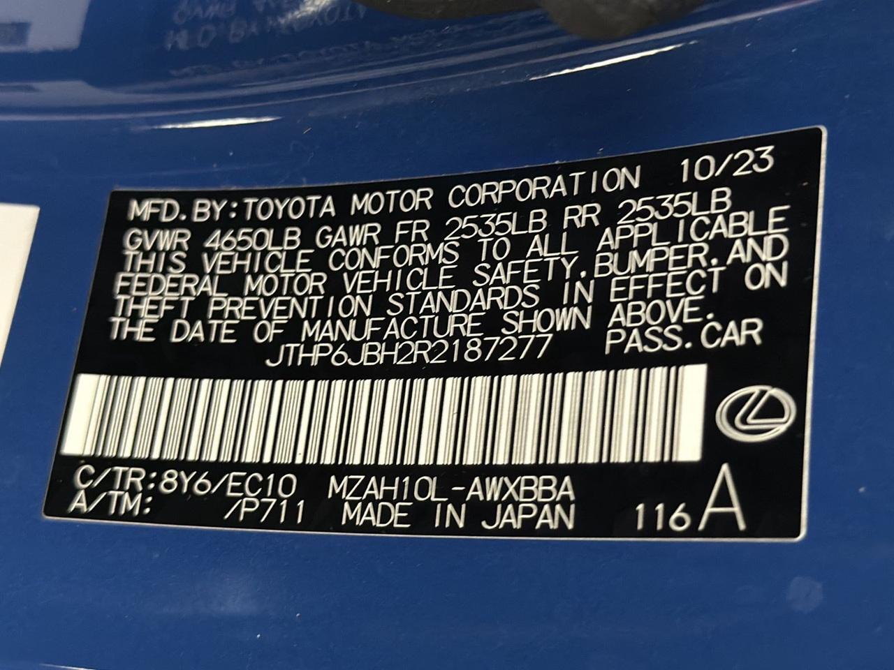 2024 Lexus UX 250h Premium San Antonio TX