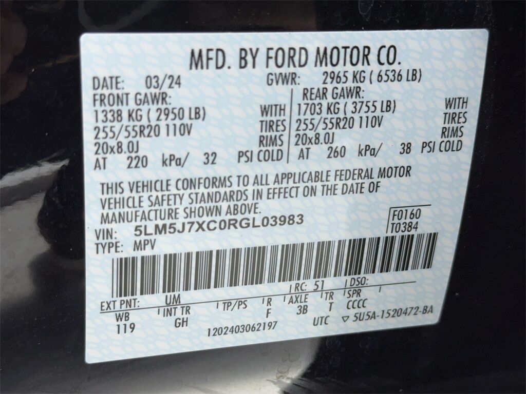 2024 Lincoln Aviator Reserve NAV,CAM,PANO,HTD STS,BLIND SPOT,3RD ROW Plano TX
