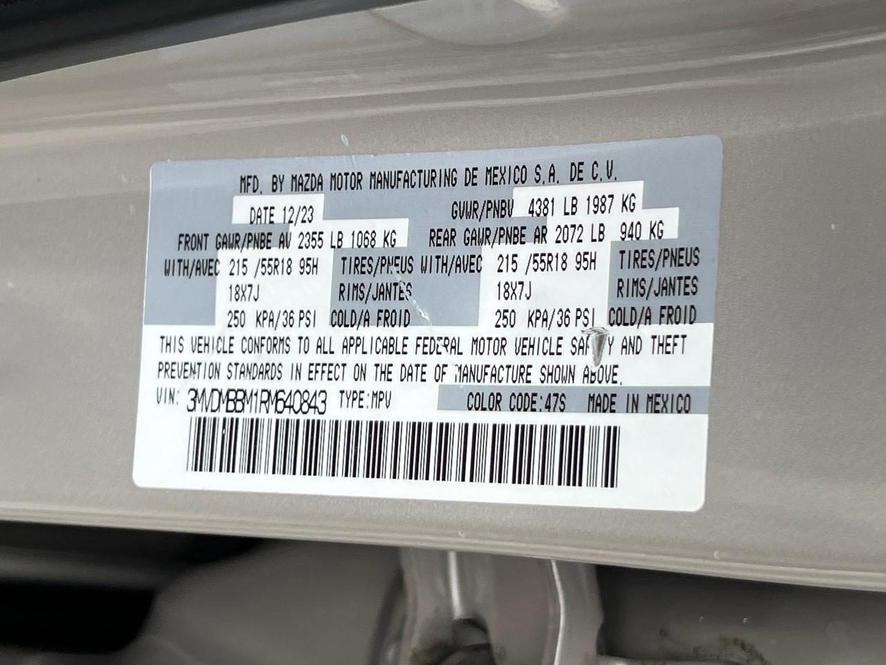 2024 MAZDA CX-30 2.5 S Select Sport Hagerstown MD