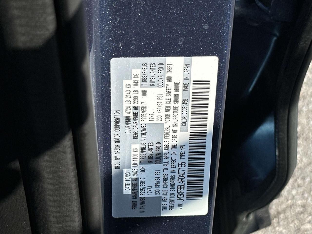 2024 MAZDA CX-5 2.5 S Select Package Alexandria VA