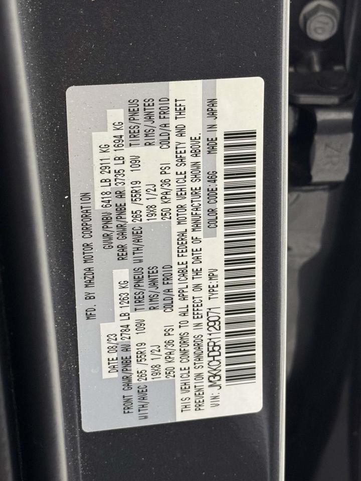 2024 MAZDA CX-90 3.3 Turbo Preferred Plus Fredericksburg VA