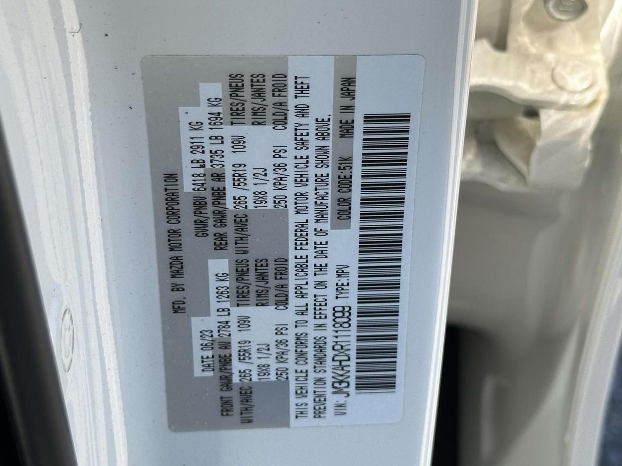 2024 MAZDA CX-90 3.3 Turbo Select Alexandria VA