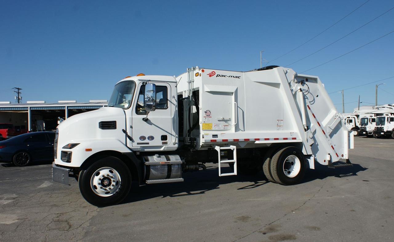 2024 Mack MD6 11 Yard Pac Mac RLM Rear Loader Garbage Truck Tampa FL