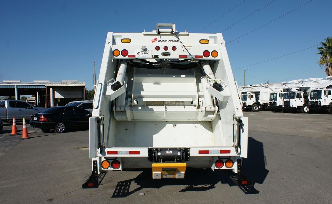 2024 Mack MD6 11 Yard Pac Mac RLM Rear Loader Garbage Truck Tampa FL