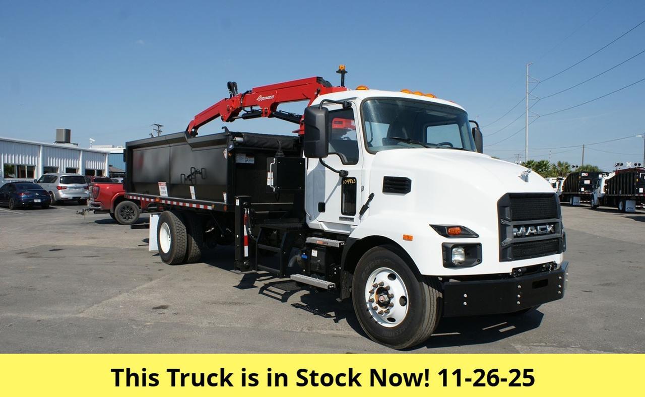 2024 Mack MD6 20 Yard Pac Mac HJ Grapple Truck Tampa FL