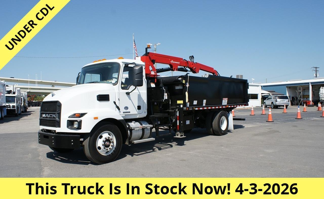 2024 Mack MD6 20 Yard Pac Mac HJ Grapple Truck