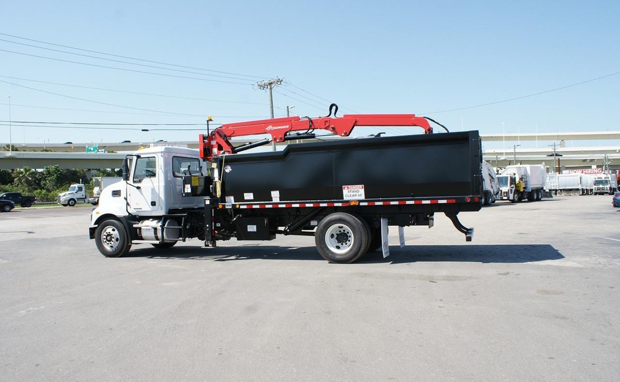 2024 Mack MD6 20 Yard Pac Mac HJ Grapple Truck Tampa FL