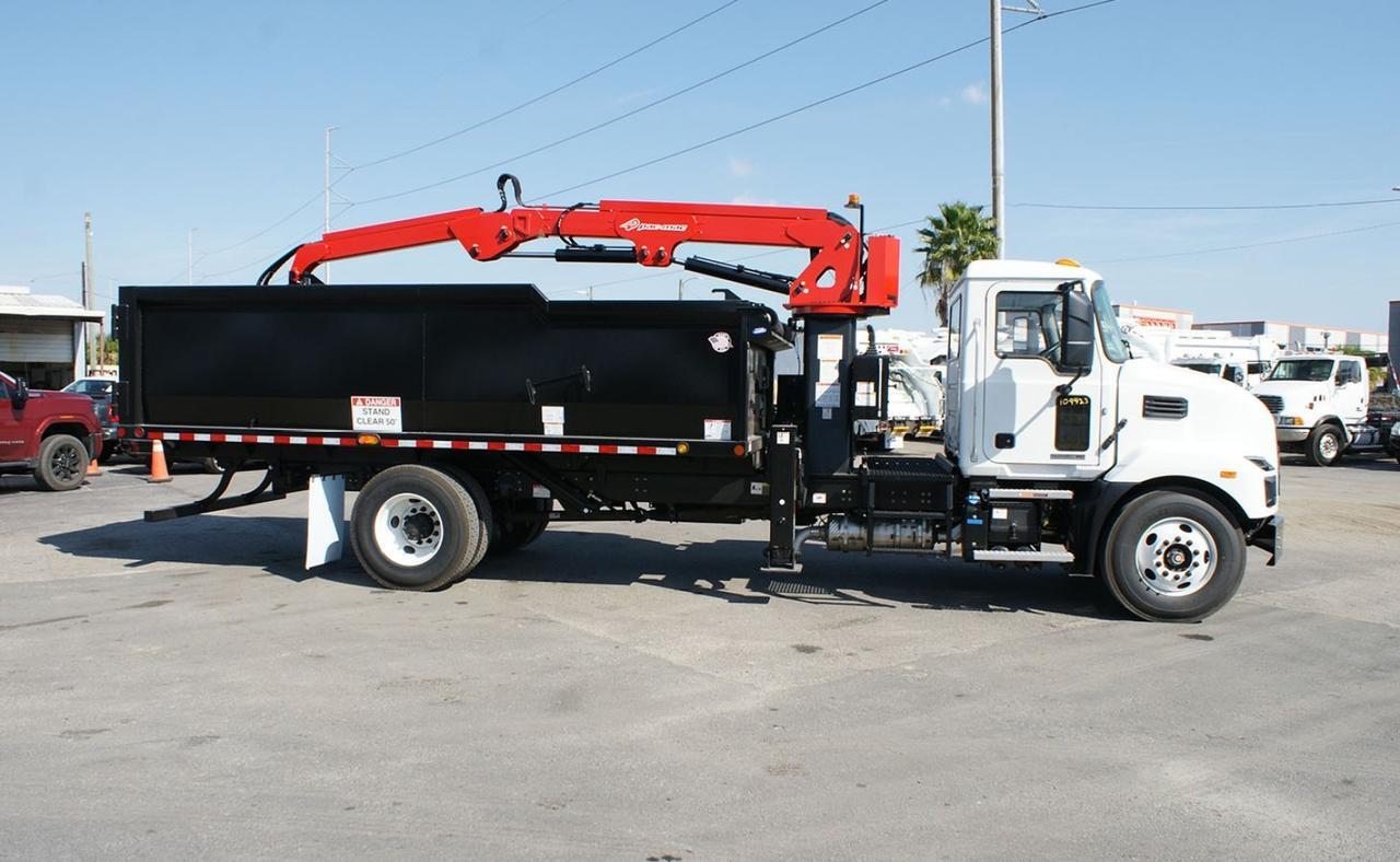 2024 Mack MD6 20 Yard Pac Mac HJ Grapple Truck Tampa FL