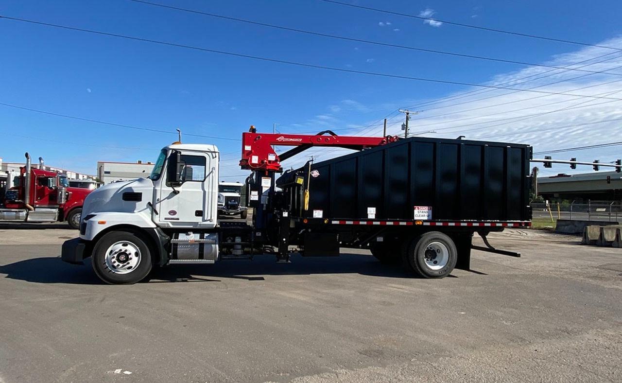2024 Mack MD7 28 Yard Pac Mac HJ Grapple Truck Tampa FL