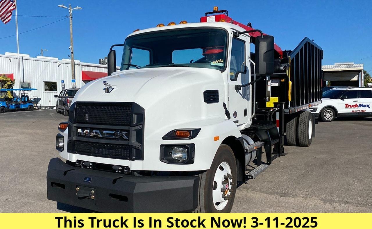 2024 Mack MD7 28 Yard Pac Mac HJ Grapple Truck Tampa FL