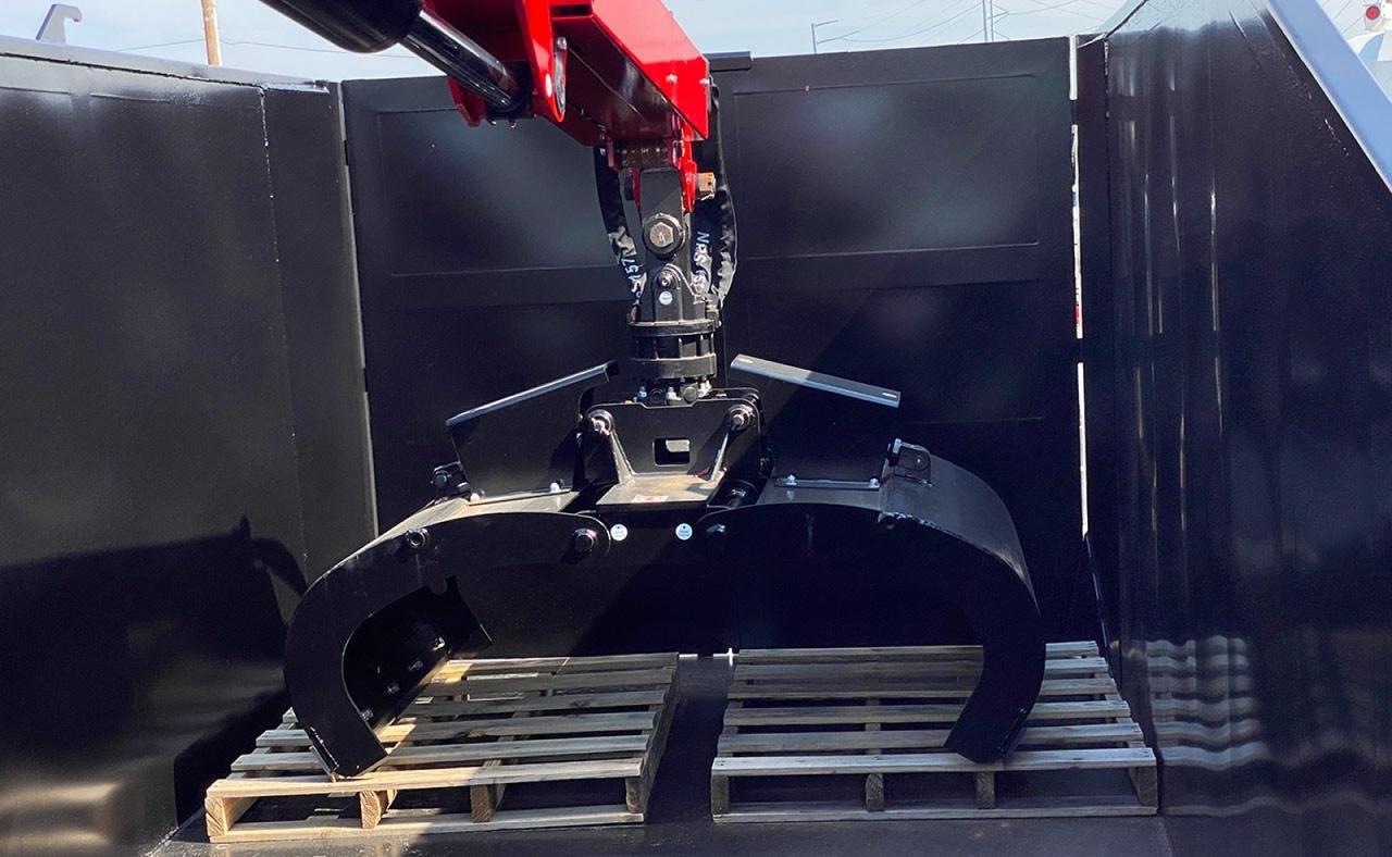 2024 Mack MD7 28 Yard Pac Mac HJ Grapple Truck Tampa FL