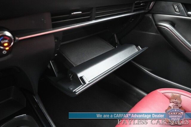 2024 Mazda CX-30 2.5 S Carbon Edition / AWD / Power & Heated Leather Seats / Sunroof / Adaptive Cruise / Blind Spot & Lane Alert / Apple CarPlay & Android Auto / Back Up Camera / Push Button Start / 33 MPG / 1-Owner Anchorage AK
