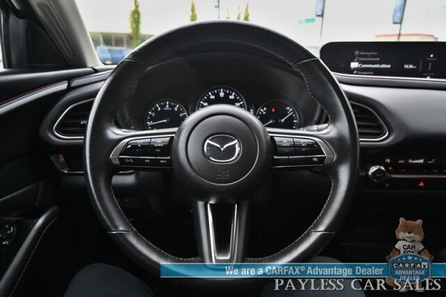 2024 Mazda CX-30 2.5 S Carbon Edition / AWD / Power & Heated Leather Seats / Sunroof / Adaptive Cruise / Blind Spot & Lane Alert / Apple CarPlay & Android Auto / Back Up Camera / Push Button Start / 33 MPG / 1-Owner Anchorage AK