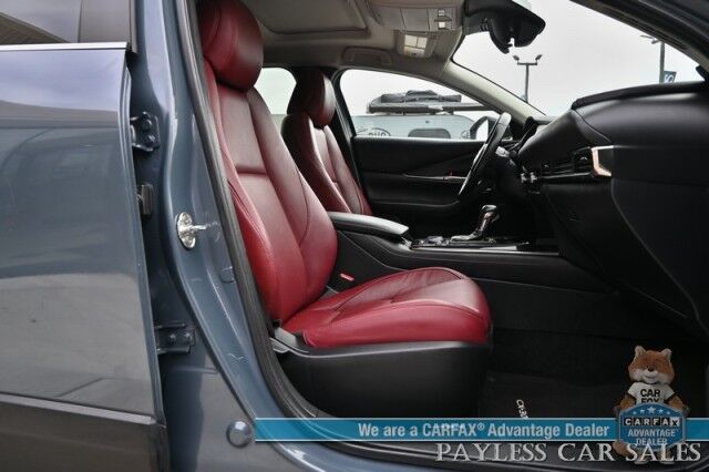 2024 Mazda CX-30 2.5 S Carbon Edition / AWD / Power & Heated Leather Seats / Sunroof / Adaptive Cruise / Blind Spot & Lane Alert / Apple CarPlay & Android Auto / Back Up Camera / Push Button Start / 33 MPG / 1-Owner Anchorage AK