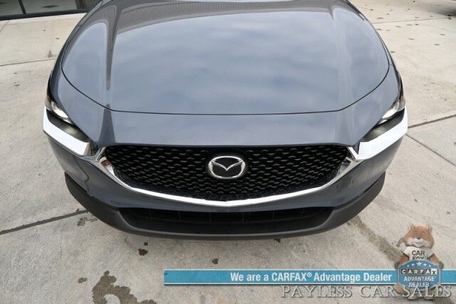 2024 Mazda CX-30 2.5 S Carbon Edition / AWD / Power & Heated Leather Seats / Sunroof / Adaptive Cruise / Blind Spot & Lane Alert / Apple CarPlay & Android Auto / Back Up Camera / Push Button Start / 33 MPG / 1-Owner Anchorage AK