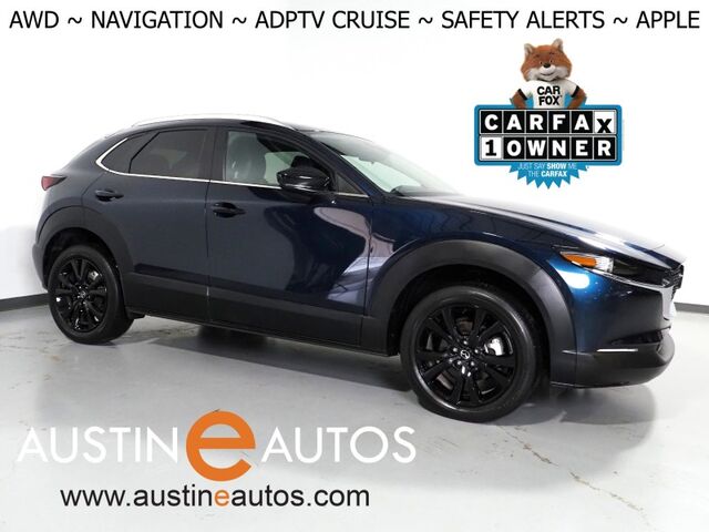 2024 Mazda CX-30 2.5 S Select Sport AWD *NAVIGATION, ADAPTIVE CRUISE, BLIND SPOT & LANE DEPARTURE ALERT, COLLISION ALERT w/BRAKING, BACKUP-CAMERA, KEYLESS ENTRY, LED HEADLIGHTS, BLUETOOTH, ANDROID & APPLE Round Rock TX