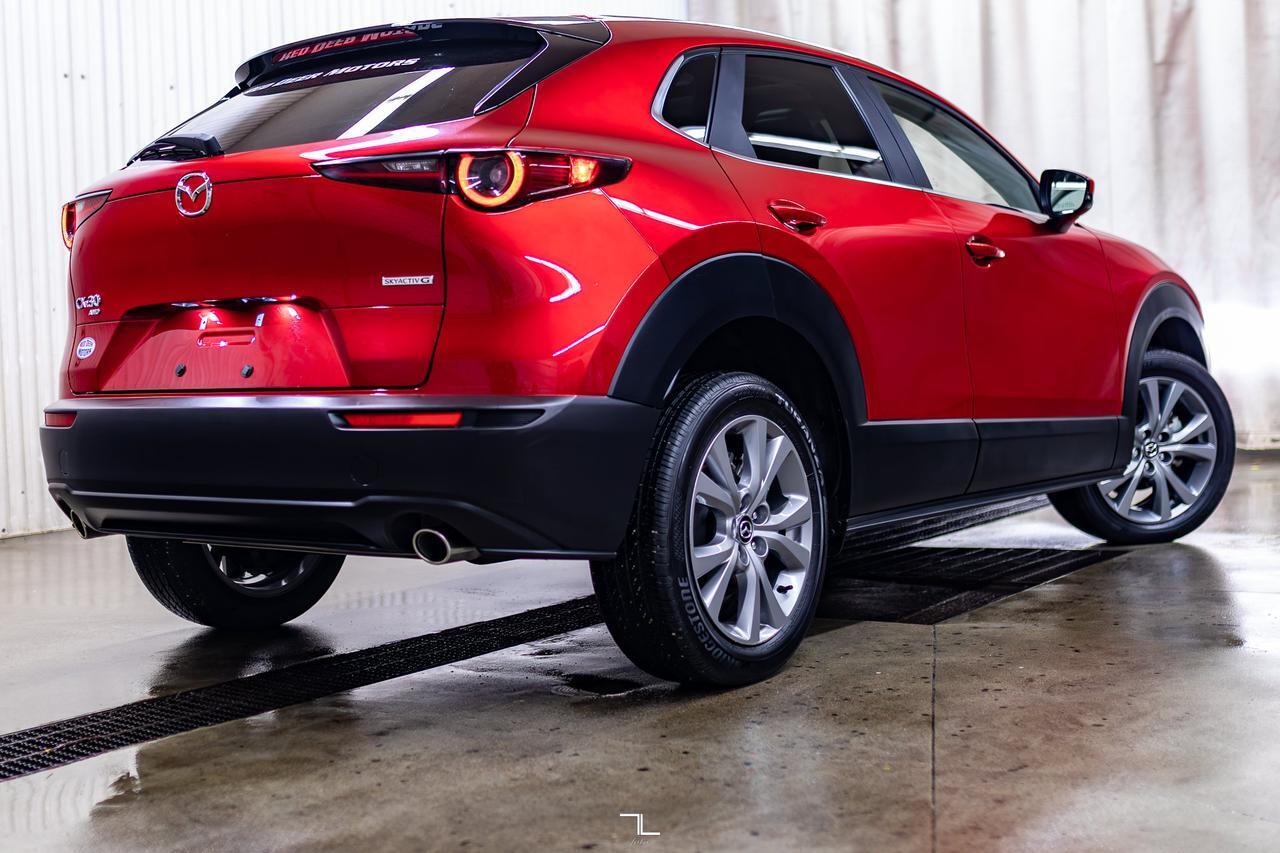 2024 Mazda CX-30 AWD GS Luxury Leather Roof BCam Red Deer AB