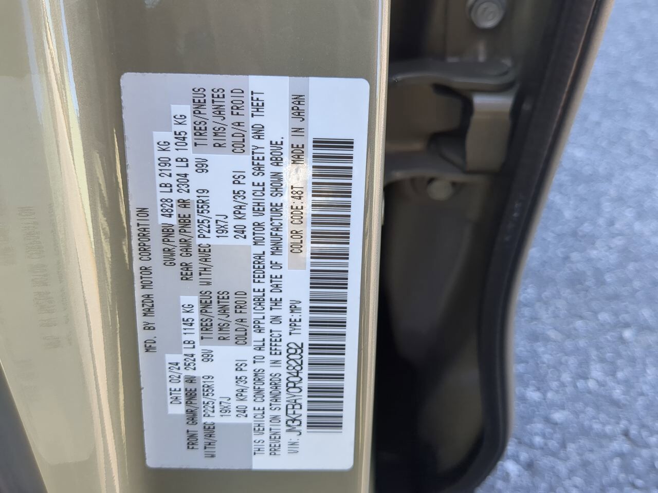 2024 Mazda CX-5 2.5 Carbon Turbo Winder GA