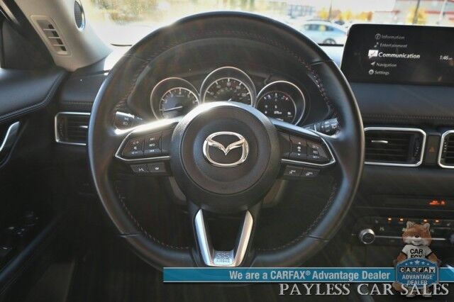 2024 Mazda CX-5 2.5 S Carbon Edition / AWD / Power & Heated Leather Seats / Navigation/ Sunroof / Bose Speakers / Adaptive Cruise / Lane Depart & Blind Spot / Apple CarPlay & Android Auto / Back Up Camera / 31 MPG / 1-Owner Anchorage AK