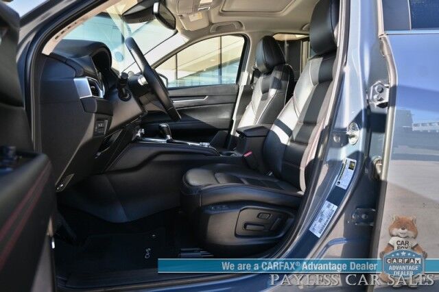 2024 Mazda CX-5 2.5 S Carbon Edition / AWD / Power & Heated Leather Seats / Navigation/ Sunroof / Bose Speakers / Adaptive Cruise / Lane Depart & Blind Spot / Apple CarPlay & Android Auto / Back Up Camera / 31 MPG / 1-Owner Anchorage AK