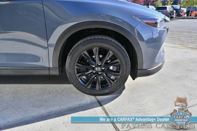 2024 Mazda CX-5 2.5 S Carbon Edition / AWD / Power & Heated Leather Seats / Navigation/ Sunroof / Bose Speakers / Adaptive Cruise / Lane Depart & Blind Spot / Apple CarPlay & Android Auto / Back Up Camera / 31 MPG / 1-Owner Anchorage AK