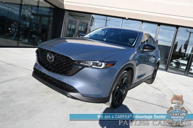 2024 Mazda CX-5 2.5 S Carbon Edition / AWD / Power & Heated Leather Seats / Navigation/ Sunroof / Bose Speakers / Adaptive Cruise / Lane Depart & Blind Spot / Apple CarPlay & Android Auto / Back Up Camera / 31 MPG / 1-Owner Anchorage AK