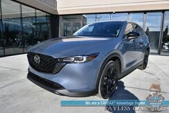 2024_Mazda_CX-5_2.5 S Carbon Edition / AWD / Power & Heated Leather Seats / Navigation/ Sunroof / Bose Speakers / Adaptive Cruise / Lane Depart & Blind Spot / Apple CarPlay & Android Auto / Back Up Camera / 31 MPG / 1-Owner_ Anchorage AK