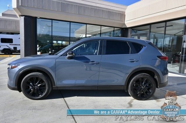 2024 Mazda CX-5 2.5 S Carbon Edition / AWD / Power & Heated Leather Seats / Navigation/ Sunroof / Bose Speakers / Adaptive Cruise / Lane Depart & Blind Spot / Apple CarPlay & Android Auto / Back Up Camera / 31 MPG / 1-Owner Anchorage AK