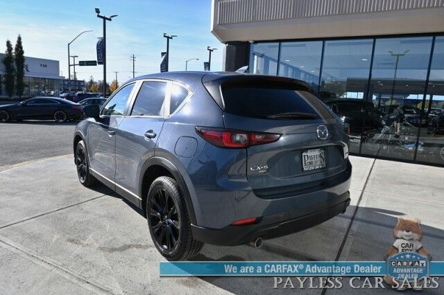 2024 Mazda CX-5 2.5 S Carbon Edition / AWD / Power & Heated Leather Seats / Navigation/ Sunroof / Bose Speakers / Adaptive Cruise / Lane Depart & Blind Spot / Apple CarPlay & Android Auto / Back Up Camera / 31 MPG / 1-Owner Anchorage AK