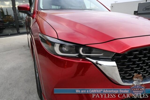 2024 Mazda CX-5 2.5 S Select / AWD / Power & Heated Leather Seats / NAV / Adaptive Cruise / Lane Depart & Blind Spot / Apple CarPlay & Android Auto / Back Up Camera / Keyless Entry & Start / 31 MPG / Studless Winter Tires / 1-Owner Anchorage AK