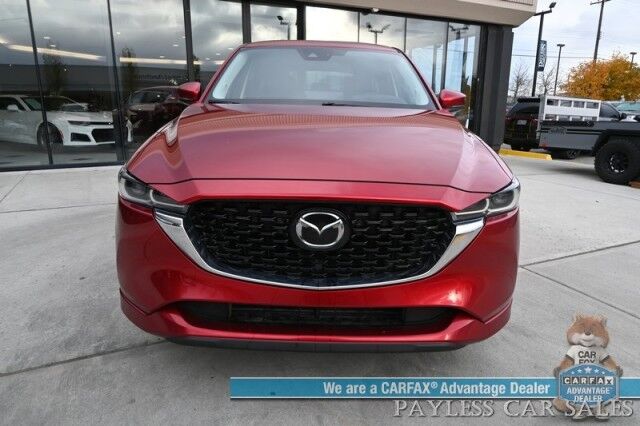2024 Mazda CX-5 2.5 S Select / AWD / Power & Heated Leather Seats / NAV / Adaptive Cruise / Lane Depart & Blind Spot / Apple CarPlay & Android Auto / Back Up Camera / Keyless Entry & Start / 31 MPG / Studless Winter Tires / 1-Owner Anchorage AK