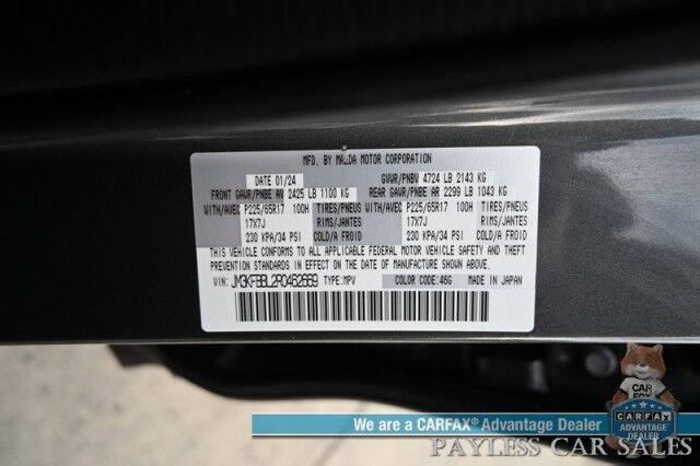 2024 Mazda CX-5 2.5 S Select Package / AWD / Power & Heated Leather Seats / Navigation / Adaptive Cruise / Lane Departure & Collision Alert / Apple CarPlay & Android Auto / Back Up Camera / Keyless Entry & Start / 1-Owner Anchorage AK