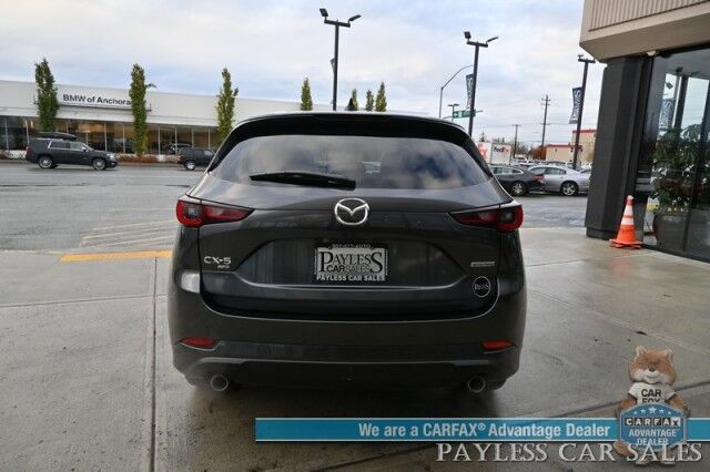 2024 Mazda CX-5 2.5 S Select Package / AWD / Power & Heated Leather Seats / Navigation / Adaptive Cruise / Lane Departure & Collision Alert / Apple CarPlay & Android Auto / Back Up Camera / Keyless Entry & Start / 31 MPG / 1-Owner Anchorage AK