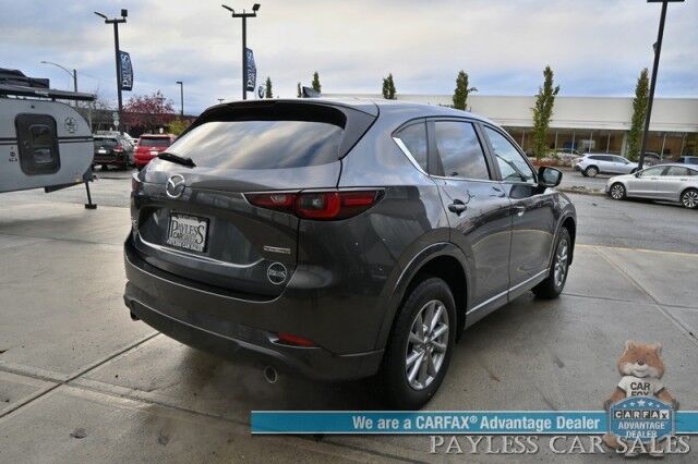 2024 Mazda CX-5 2.5 S Select Package / AWD / Power & Heated Leather Seats / Navigation / Adaptive Cruise / Lane Departure & Collision Alert / Apple CarPlay & Android Auto / Back Up Camera / Keyless Entry & Start / 31 MPG / 1-Owner Wasilla AK