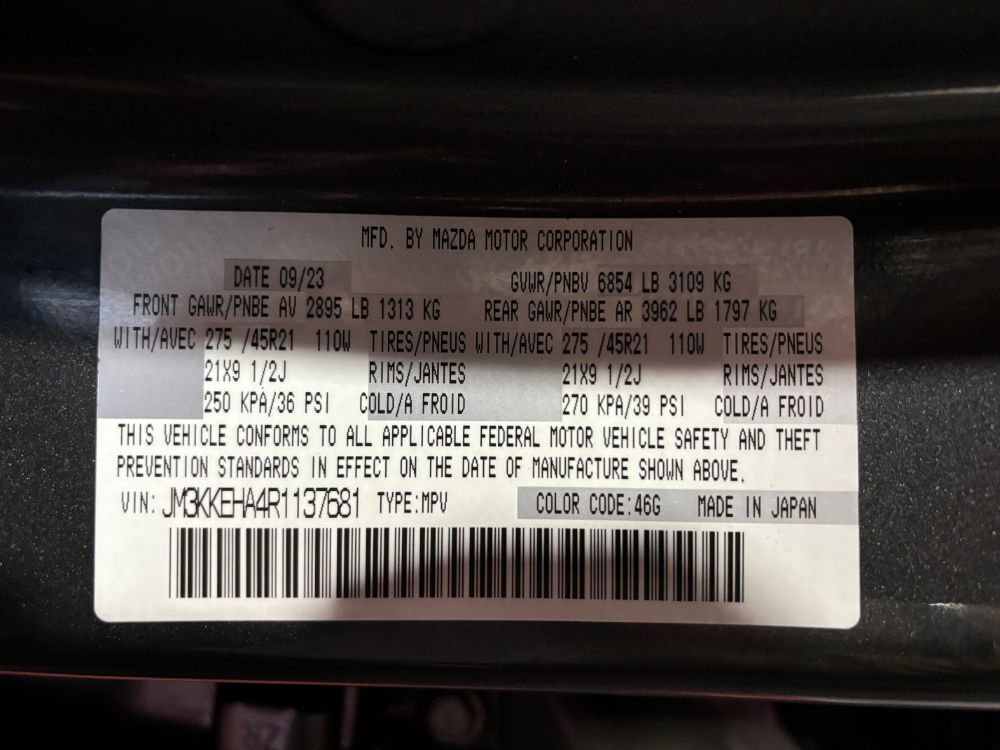 2024 Mazda CX-90 PHEV Premium Plus Franklin OH