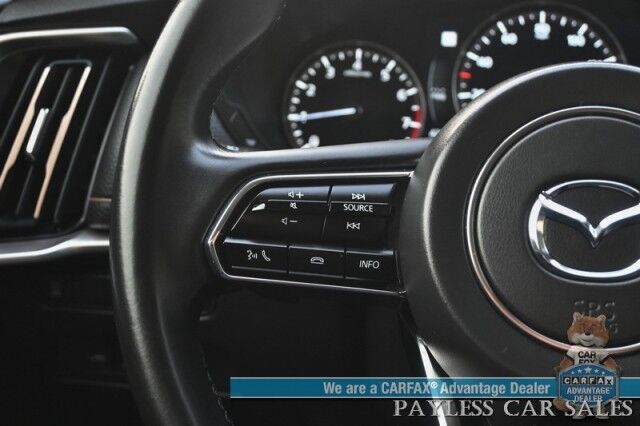 2024 Mazda CX-90 Turbo Premium / AWD / Power & Heated Leather Seats / Panoramic Sunroof / Navigation / HUD / Adaptive Cruise / Lane Departure & Blind Spot / Apple CarPlay & Android Auto / 3rd Row / Rear Captains Chairs / Seats 7 / 1-Owner Anchorage AK