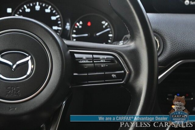 2024 Mazda CX-90 Turbo Premium / AWD / Power & Heated Leather Seats / Panoramic Sunroof / Navigation / HUD / Adaptive Cruise / Lane Departure & Blind Spot / Apple CarPlay & Android Auto / 3rd Row / Rear Captains Chairs / Seats 7 / 1-Owner Anchorage AK