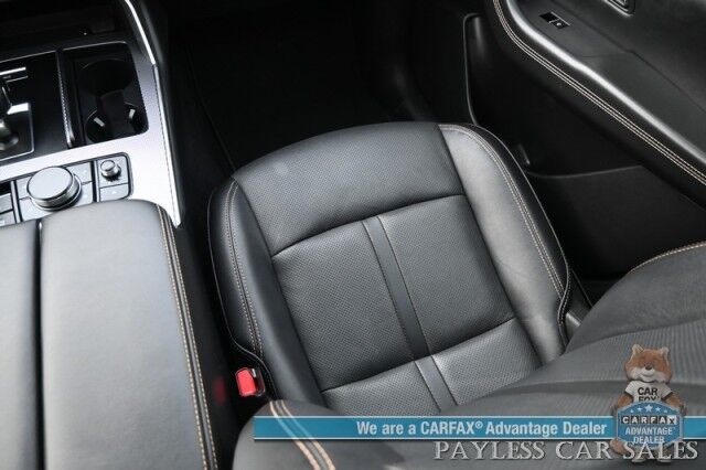 2024 Mazda CX-90 Turbo Premium / AWD / Power & Heated Leather Seats / Panoramic Sunroof / Navigation / HUD / Adaptive Cruise / Lane Departure & Blind Spot / Apple CarPlay & Android Auto / 3rd Row / Rear Captains Chairs / Seats 7 / 1-Owner Anchorage AK