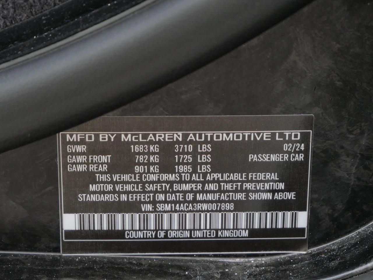 2024 McLaren 750S Performance Performance Lawrence KS