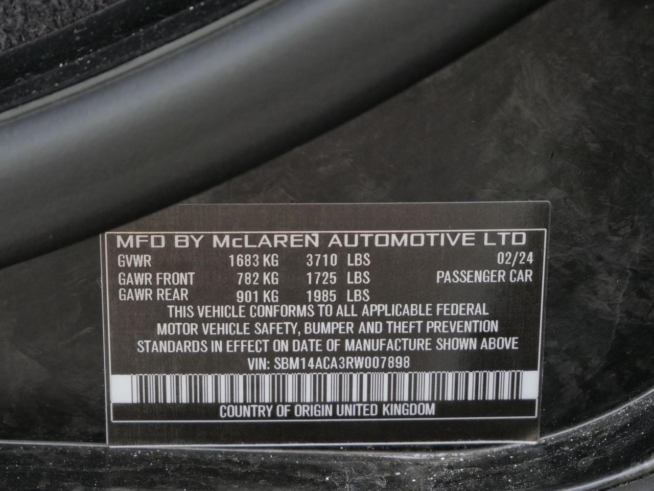 2024 McLaren 750S Performance Performance Lawrence KS