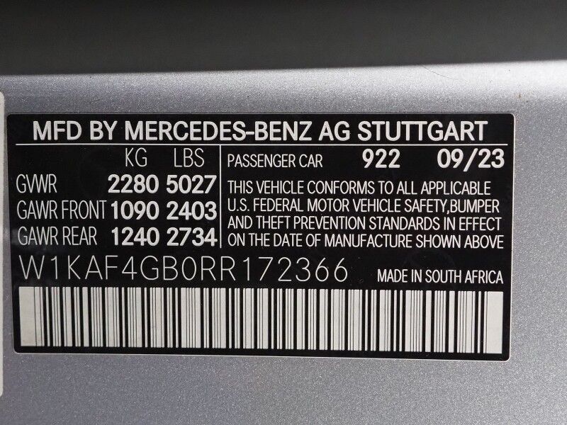 2024 Mercedes-Benz C-Class C 300 *AMG LINE NIGHT PKG, EXCLUSIVE TRIM, NAVIGATION, ADAPTIVE CRUISE, SAFETY ALERTS, 360 VIEW CAMERAS, PANORAMA MOONROOF, CLIMATE SEATS, AUTOMATIC PARKING, 19 INCH ALLOYS, BURMESTER AUDIO, WIRELESS CHARGING Round Rock TX